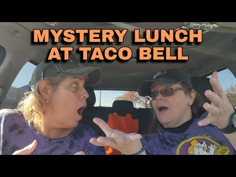 Letting the Person in Front of Us Decide What We Eat at Taco Bell #foodchallenge #fastfood