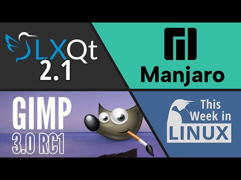 LXQt desktop, GIMP 3.0, Manjaro Data Collection & more Linux news