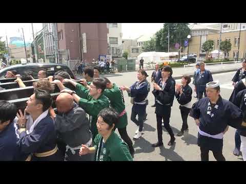 20250602須賀神社遷座３９０ご本社渡御　慶應前