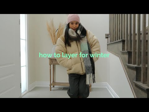 How to layer for colder weather🧣more winter outfits