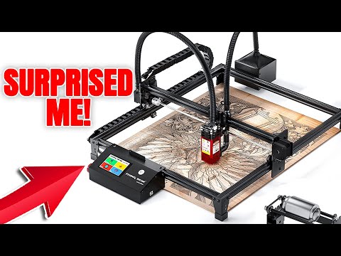 Transform Your DIY and Professional Projects with this 10W Diode Laser Cutter/Engraver