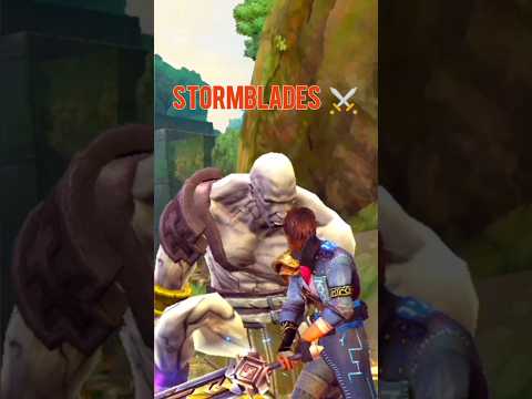 Kratos vs Thor ⚔️🗡️' Stormblades #gaming #mobilegame #shorts