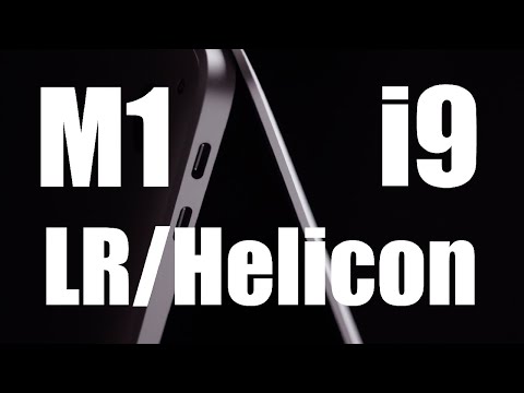 Apple M1 MacBook Air VS Intel i9 - Benchmarking Lightroom RAW Export and Helicon Focus Stacking