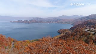 Lake Towada, Spanning Akita and Aomori Prefectures, Basks in Bright Autumn Foliage | Nippon.com