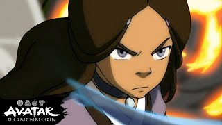 Katara's Best Fight Scenes Ever 💧 | Avatar: The Last Airbender