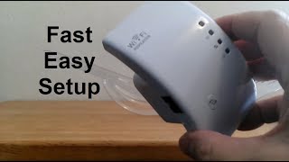 Wireless-n WiFi Repeater / WiFi Extender - No Name WiFi Repeater router, setup & review - Easy