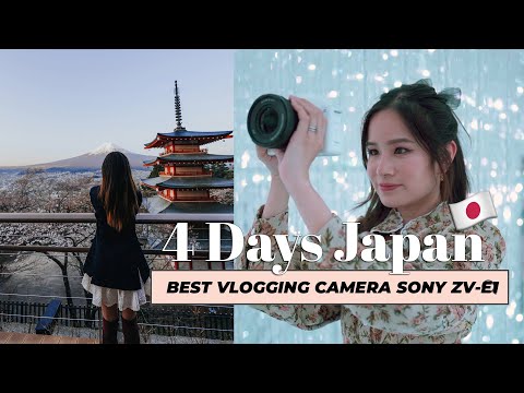 SONY ZV-E1: THE BEST VLOG CAMERA?! 4 Days in Japan with Sony ZV-E1 Review & Vlog