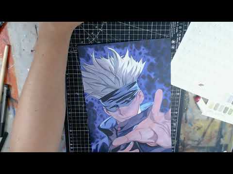 How to draw Gojo Satoru | Jujutsu Kaisen |