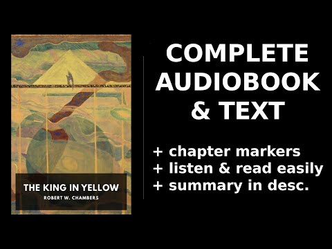 The King in Yellow 💚 By Robert W. Chambers FULL Audiobook