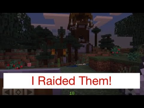 I Raided an Omen base in Minecraft!!