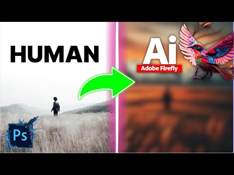 Adobe Firefly Tutorial (Photoshop AI VS Human in Photoshop)