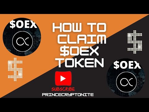 HOW TO CLAIM $OEX TOKEN