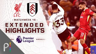 Liverpool v. Fulham | PREMIER LEAGUE HIGHLIGHTS | 12/14/2024 | NBC Sports