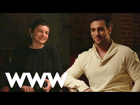 Emma Corrin and Aaron Taylor-Johnson on Nosferatu, Horror, and Filming With Rats | Who What Wear