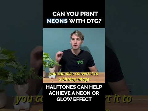 Can You Print Neons With DTG?