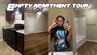 MOVING SERIES EP: 1 * REALISTIC*  Empty apartment tour| MARTIONA WALKER