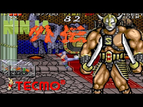 Ninja Gaiden｜忍者龍劍傳｜Boss戰｜Arcade 街機遊戲