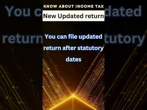 Income tax updated return| #updatedreturn #latefiling #itrlatefiling #itr #itrfiling #taxreturn2023