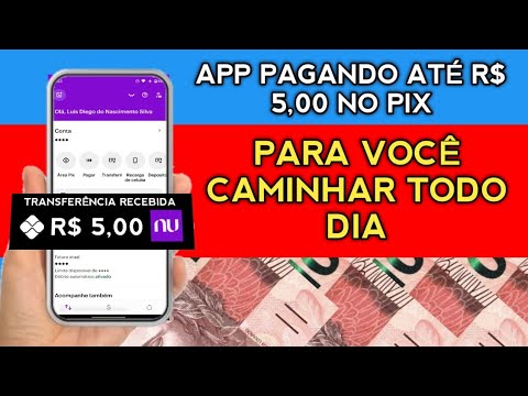 RECEBA R$5 NO PIX PARA VOCÊ FAZER HÁBITOS DIÁRIOS : APP PAGANDO EM 2023