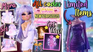 NEW YEARS UPDATE! ALL CODES, LIMITED ITEMS, MADOKA SET BACK, AND MORE | Roblox Dress To Impress