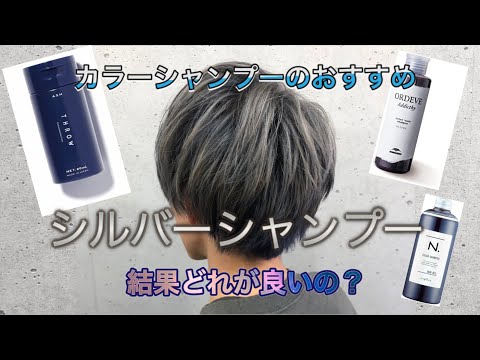 【カラーシャンプー】シルバーシャンプー 結果どれが良い？ カラーシャンプーのおすすめをご紹介とシルバーシャンプーを試してみました！