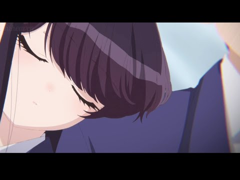 komi san sleeps on tadano's shoulder~komi can't communicate season 2(ep9)