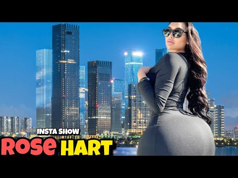 Rose_Hart 🍑 Emerges American Curvy Fashion Model Plus Positivity Office Worked Women