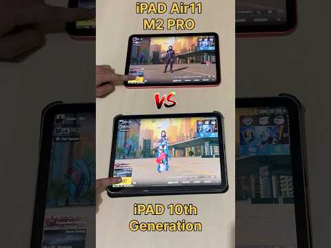 iPAD Air 11😈 Vs iPAD 10th Generation☠️- Bgmi SPEED TEST #ipadair #ipad10thgeneration #bgmi #shorts