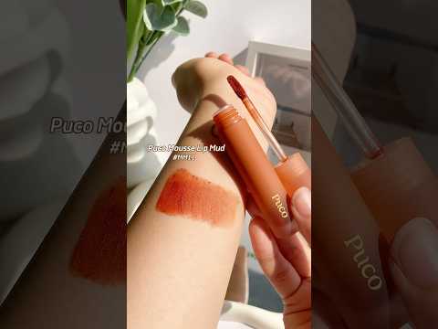 Son bùn siêu mịn của Puco #puco #swatches #sonmoi