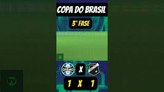 COPA DO BRASIL 2023 - GOLS DO JOGO - GREMIO 1 X 1 ABC FC #golsdojogo #shorts #copadobrasil