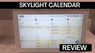 Life Changer for our Family!  Skylight Digital Calendar is Amazing! #organization