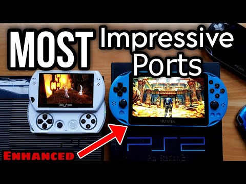 The MOST Impressive & Enhanced PS2/PS3 Ports for PSP/PS Vita