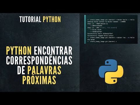 Tutorial Python | Como encontrar palavras próxima com Python (difflib)