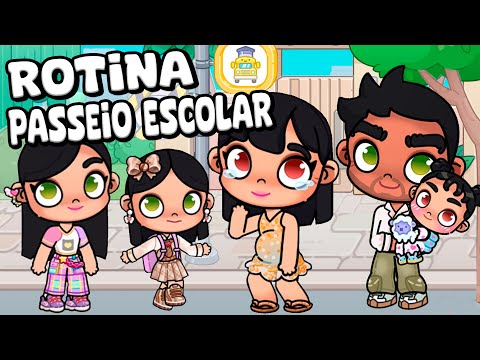 ROTINA PASSEIO ESCOLAR | AVATAR WORLD ROTINAS E HISTÓRIAS