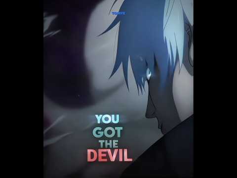 You got the devil💀-Gojo Edit[Happy birthday sensei]