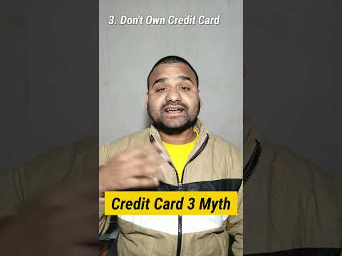 Credit Card 3 Myth - Don't Do It #shorts #Krgurushorts