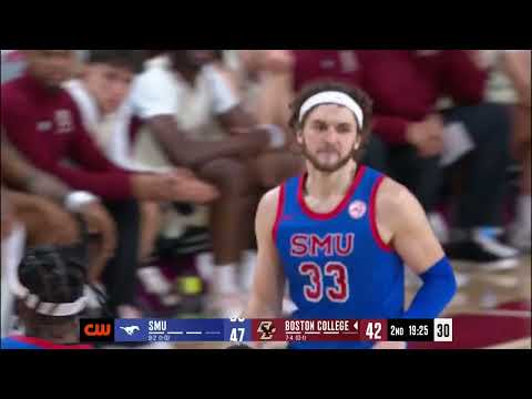 SMU Mustangs vs. Boston College Eagles | Game Highlights | College Basketball | The CW