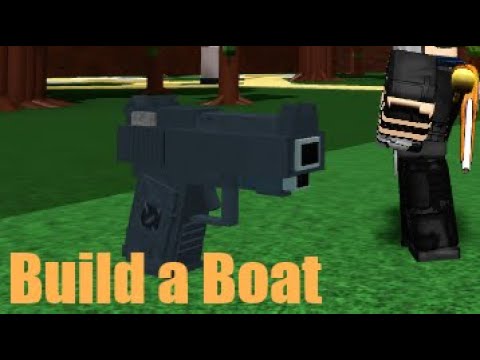 Beretta M9 Pistol Speed Build! | Build a Boat ROBLOX