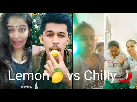 lemon vs Chilly Eating challenge mix | Comedy | full Moj | full takatak