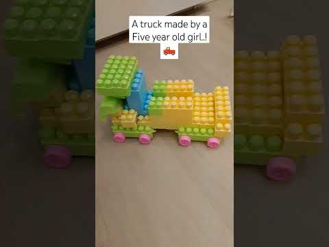 Kid's Creation!!#buildingblocks #toyblocks #toy #buildingblocksforkids #kidscreation #kidstoy