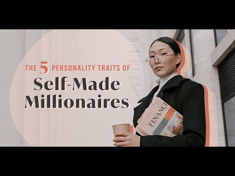 The Five Personality Traits of Self-Made Millionaires (#shorts)