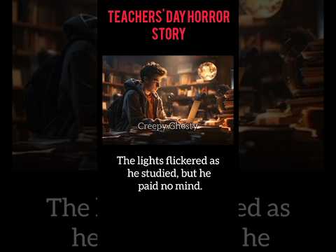 Teachers' Day Special Horror Story| Happy Teachers' Day 2024| Teachers| Horror Ghost Story