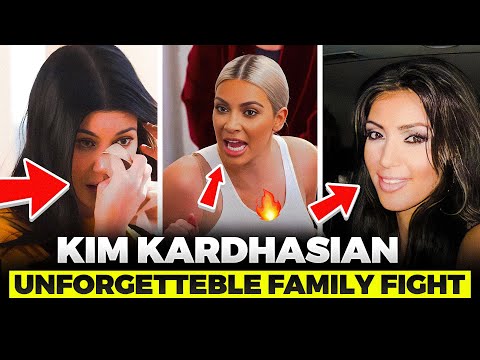 Kim Kardashian Had A Huge FIGHT With Her Family Members Kris Jenner, Khloe And Kourtney Kardashian