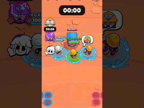 3 Same Brawlers Vs Heist Safe [ 5 ] #brawlstars #shorts