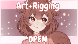 ||VTANJO|| Live2D Art + Rigging Commissions OPEN!