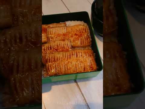 土用の丑の日♪なんちゃってうなぎの蒲焼き作ったよ～😁やっぱはんぺんだったよw 土曜の土用って言いたくならない？