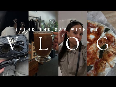 VLOG: Spend The Day With Me | New Coffee Shop | Hanging with My Boys | Pizza &  Pineapple Margaritas