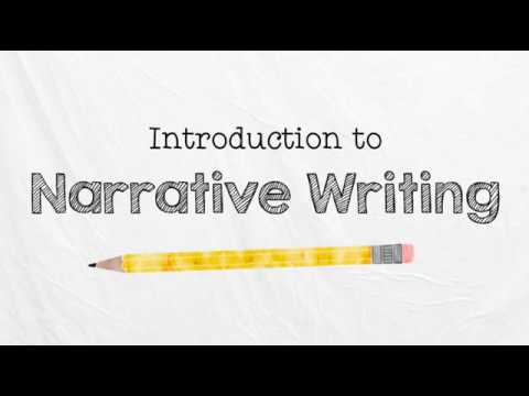 Intro to Narrative Writing