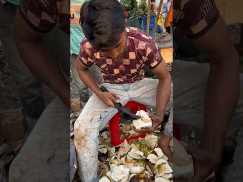 Fastest Ice Apple Cutting In 15 Seconds | Amazing Cutting Skills #shorts