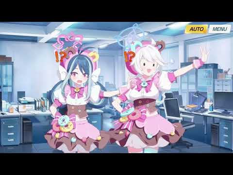 ドーナツ系アイドル：ネムガキとキリノが可愛過ぎるストーリー「ブルアカ　ブルーアーカイブ」